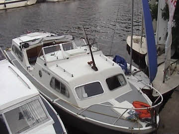 Boats moored at the Magpie