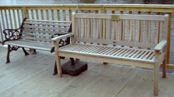 Pat Shore memorial bench