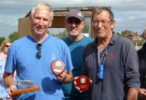 Keith & Mike with prizes