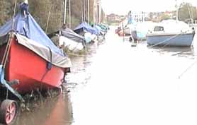 Flooded berths