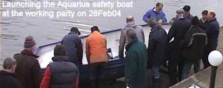 Launching Safety Boat